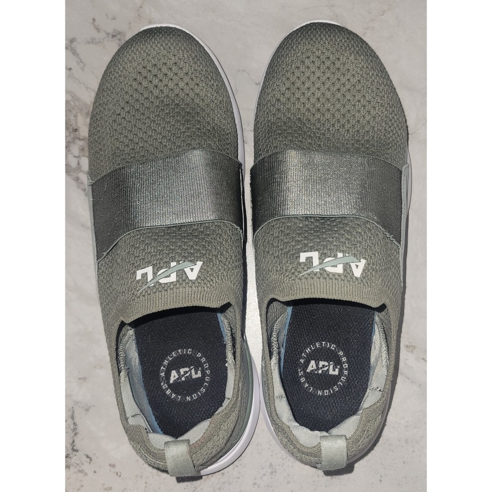 APL TechLoom Bliss Womens Sz 8 Sage Green Slip On Running Shoes Sneakers 8347526